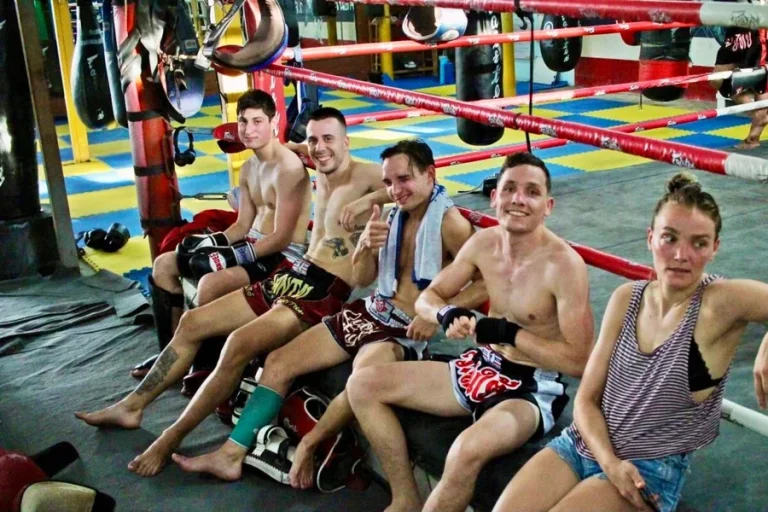 Muay Thai Training Gym in Thailand for Relaxation Muay Thai